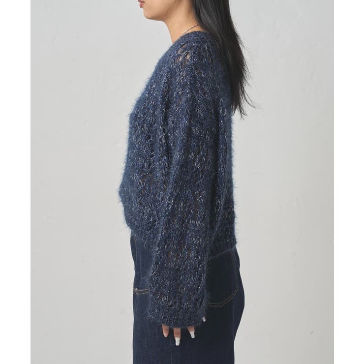 【WHO'S WHO gallery】HiNTラメオフショルニット | PAL GROUP OUTLET | 詳細画像17 