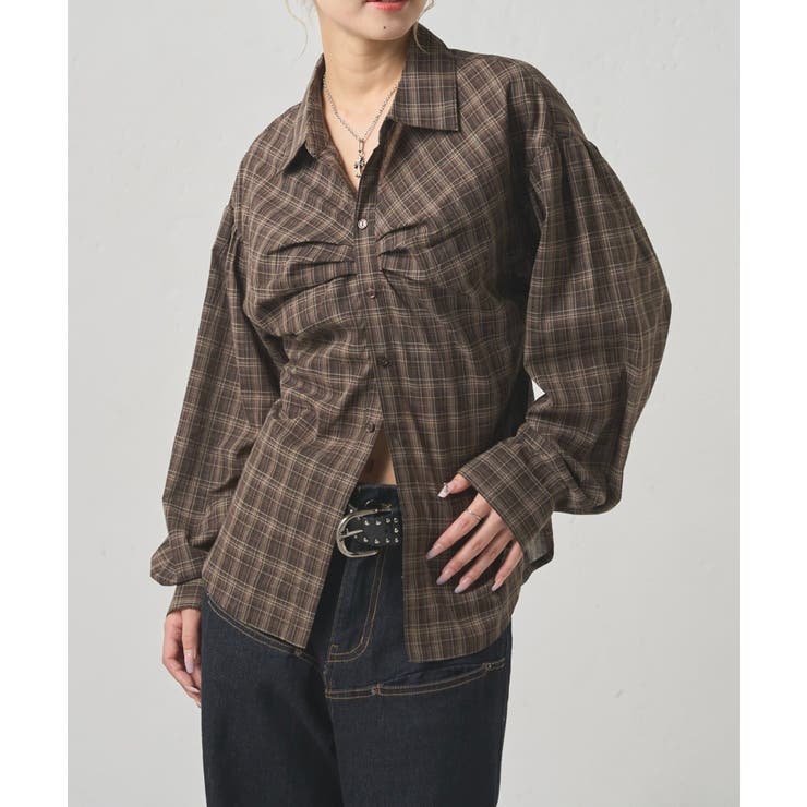 CHK | 【WHO'S WHO gallery】パフスリーブダーツシャツ | PAL GROUP OUTLET