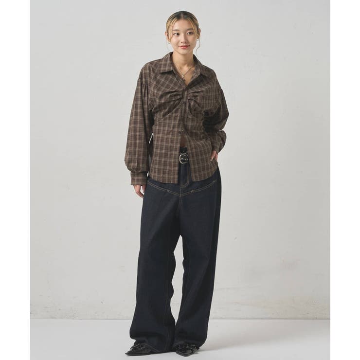 【WHO'S WHO gallery】パフスリーブダーツシャツ | PAL GROUP OUTLET | 詳細画像10 