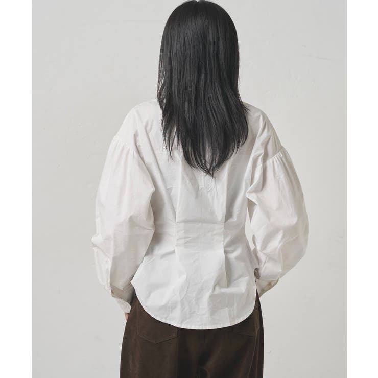 【WHO'S WHO gallery】パフスリーブダーツシャツ | PAL GROUP OUTLET | 詳細画像3 