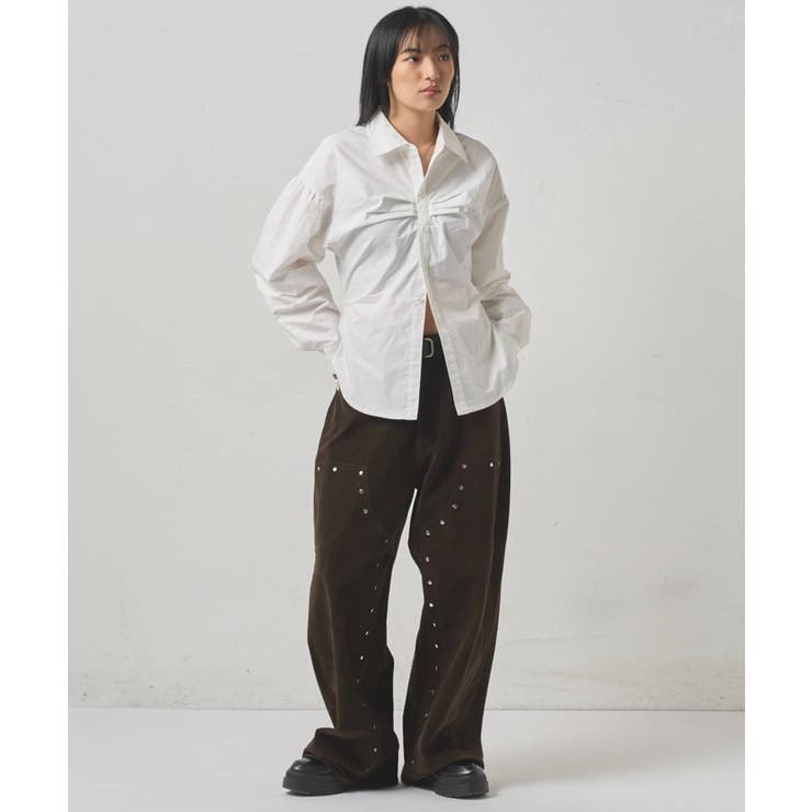 【WHO'S WHO gallery】パフスリーブダーツシャツ | PAL GROUP OUTLET | 詳細画像4 