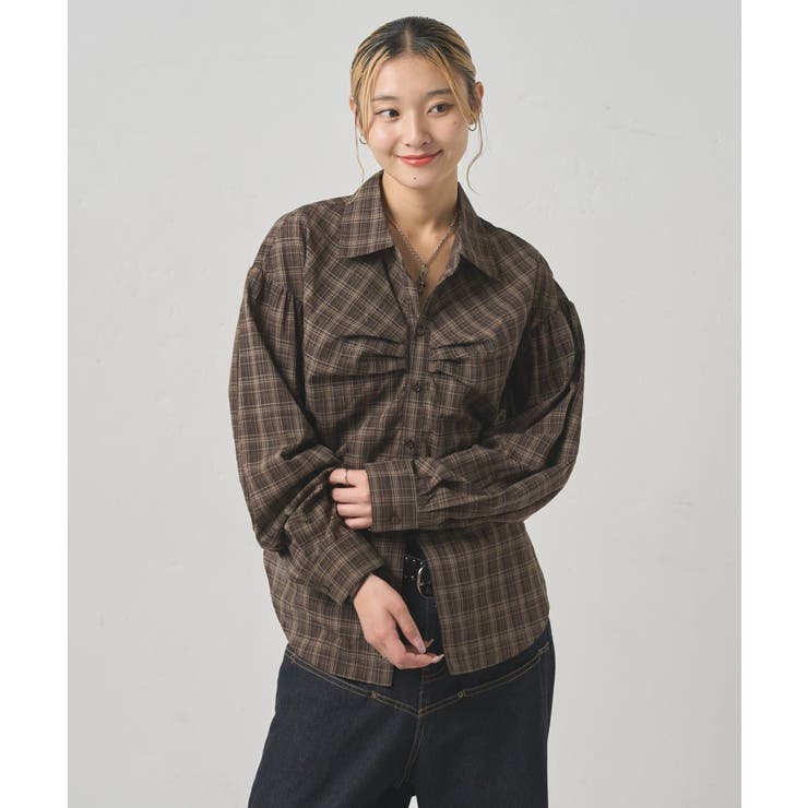 【WHO'S WHO gallery】パフスリーブダーツシャツ | PAL GROUP OUTLET | 詳細画像5 