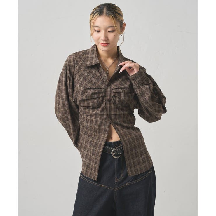 【WHO'S WHO gallery】パフスリーブダーツシャツ | PAL GROUP OUTLET | 詳細画像6 