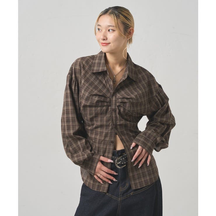 【WHO'S WHO gallery】パフスリーブダーツシャツ | PAL GROUP OUTLET | 詳細画像7 