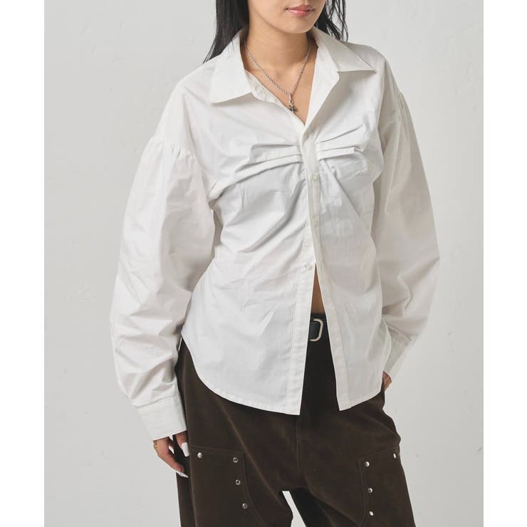 OFF | 【WHO'S WHO gallery】パフスリーブダーツシャツ | PAL GROUP OUTLET