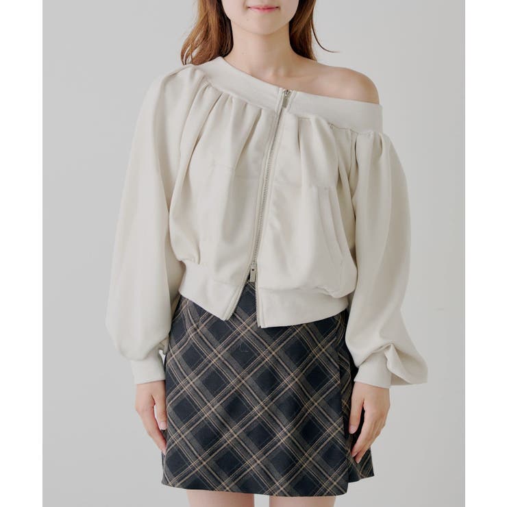 【Chico】オフショルジップSWT | PAL GROUP OUTLET | 詳細画像18 