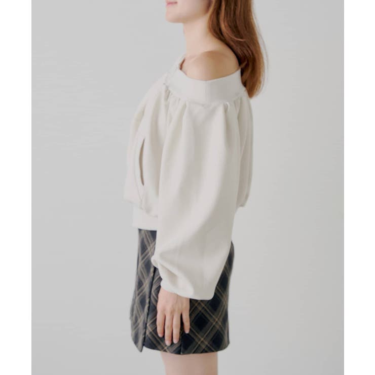 【Chico】オフショルジップSWT | PAL GROUP OUTLET | 詳細画像19 