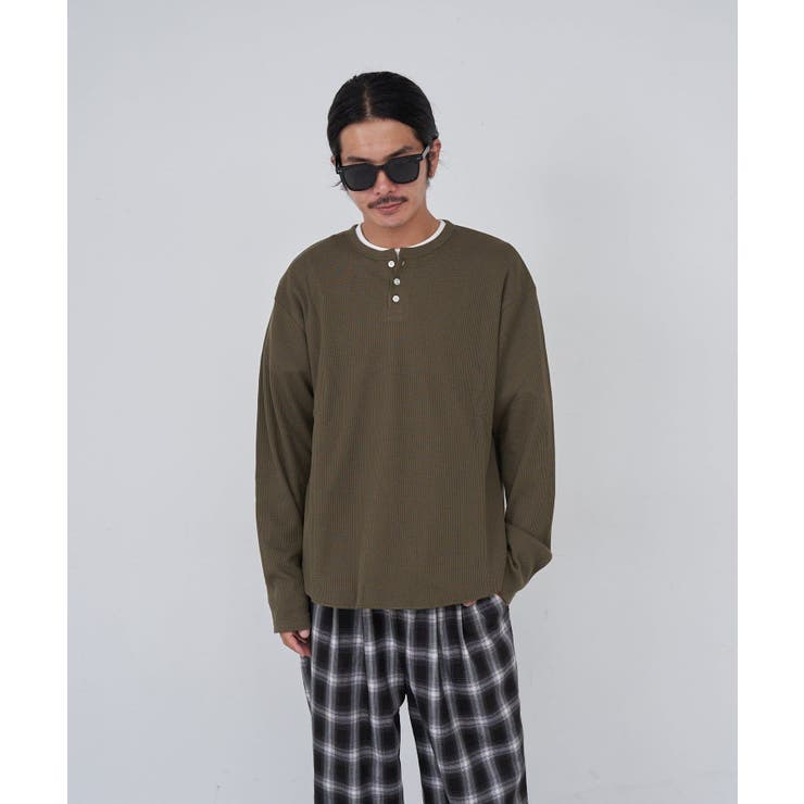 【Kastane】BM ワッフルラウンドヘンリー | PAL GROUP OUTLET | 詳細画像13 