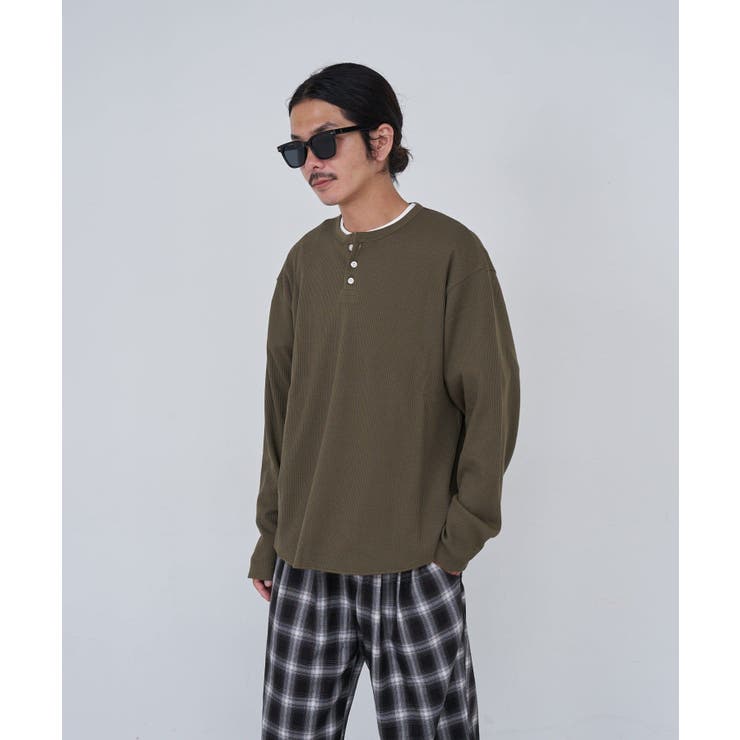 【Kastane】BM ワッフルラウンドヘンリー | PAL GROUP OUTLET | 詳細画像14 