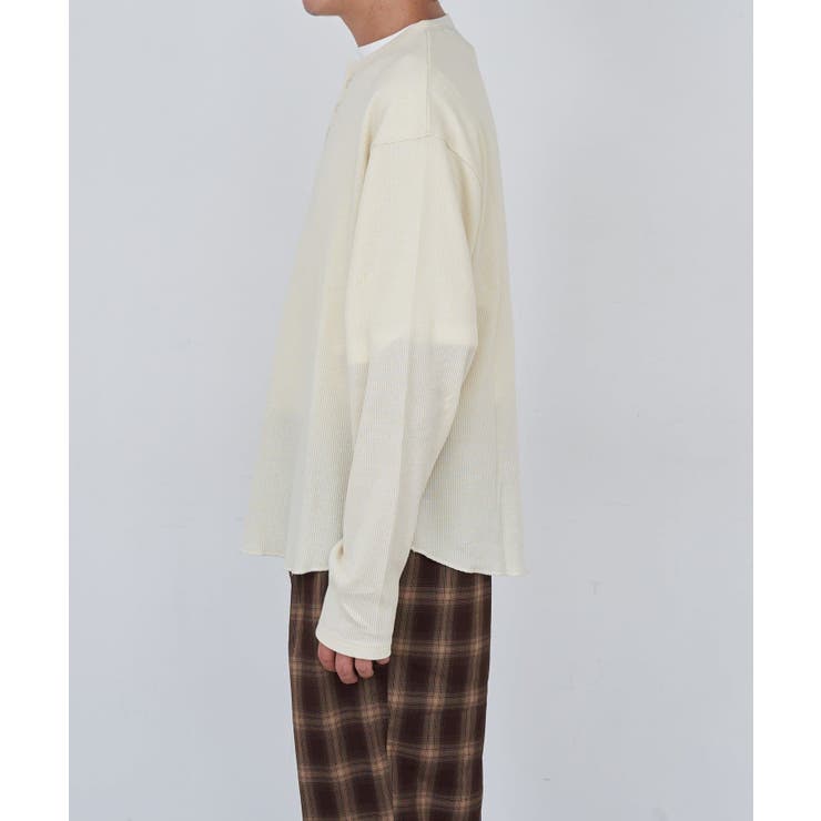 【Kastane】BM ワッフルラウンドヘンリー | PAL GROUP OUTLET | 詳細画像31 
