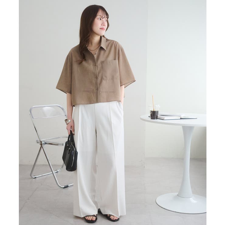 【Discoat】ベルト付よくばりタックパンツ | PAL GROUP OUTLET | 詳細画像27 