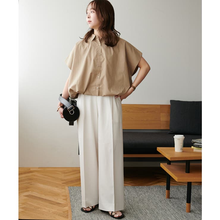 【Discoat】ベルト付よくばりタックパンツ | PAL GROUP OUTLET | 詳細画像31 