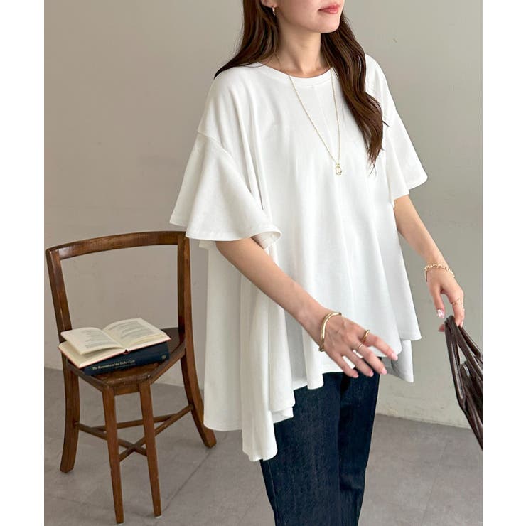 【Discoat】袖フレア前後差プルオーバー | PAL GROUP OUTLET | 詳細画像1 