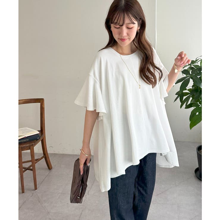 【Discoat】袖フレア前後差プルオーバー | PAL GROUP OUTLET | 詳細画像2 