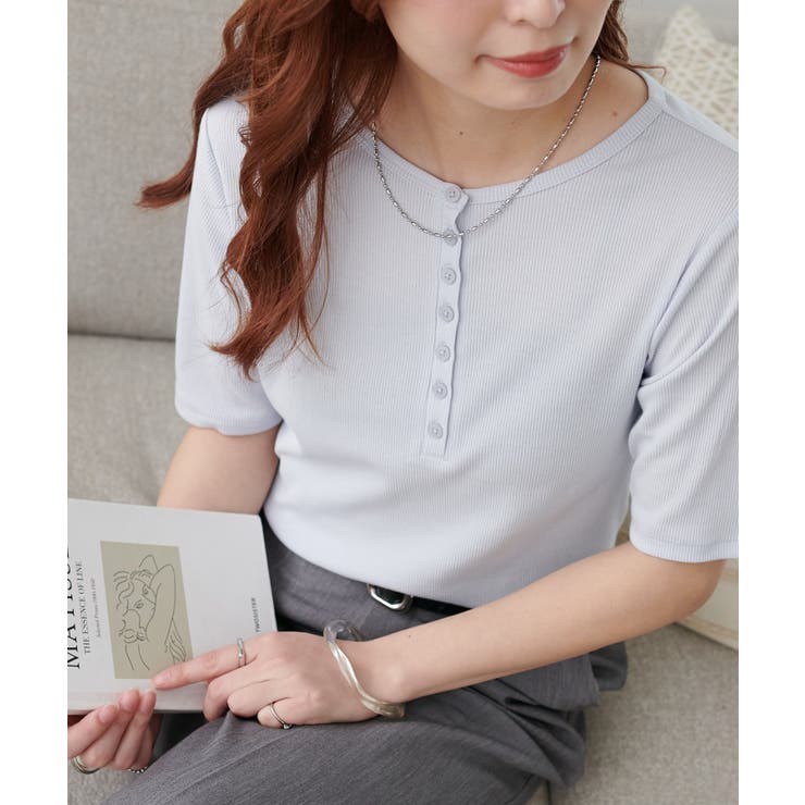 【Discoat】シアーリブヘンリー5S | PAL GROUP OUTLET | 詳細画像14 