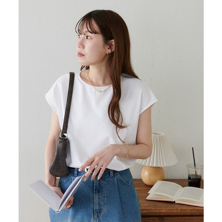 【Discoat】フレンチスリーブTシャツ | PAL GROUP OUTLET | 詳細画像4 