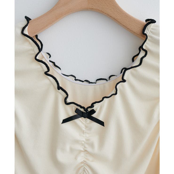 【Discoat】【umm】メロー前リボンタンク | PAL GROUP OUTLET | 詳細画像25 