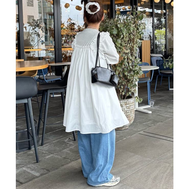 【Discoat】【umm】肩フリルミニワンピース | PAL GROUP OUTLET | 詳細画像13 