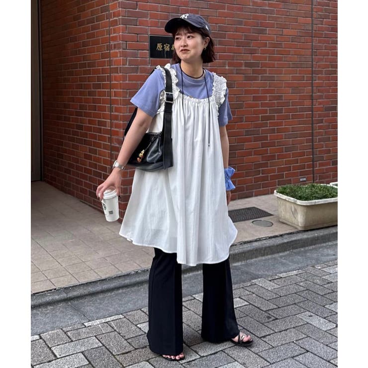 【Discoat】【umm】肩フリルミニワンピース | PAL GROUP OUTLET | 詳細画像15 