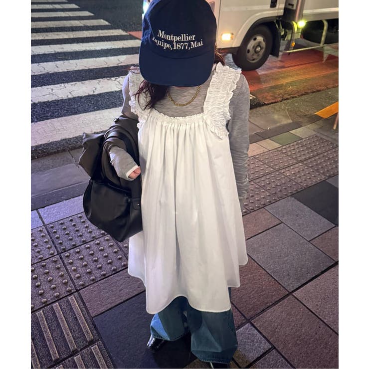 【Discoat】【umm】肩フリルミニワンピース | PAL GROUP OUTLET | 詳細画像21 