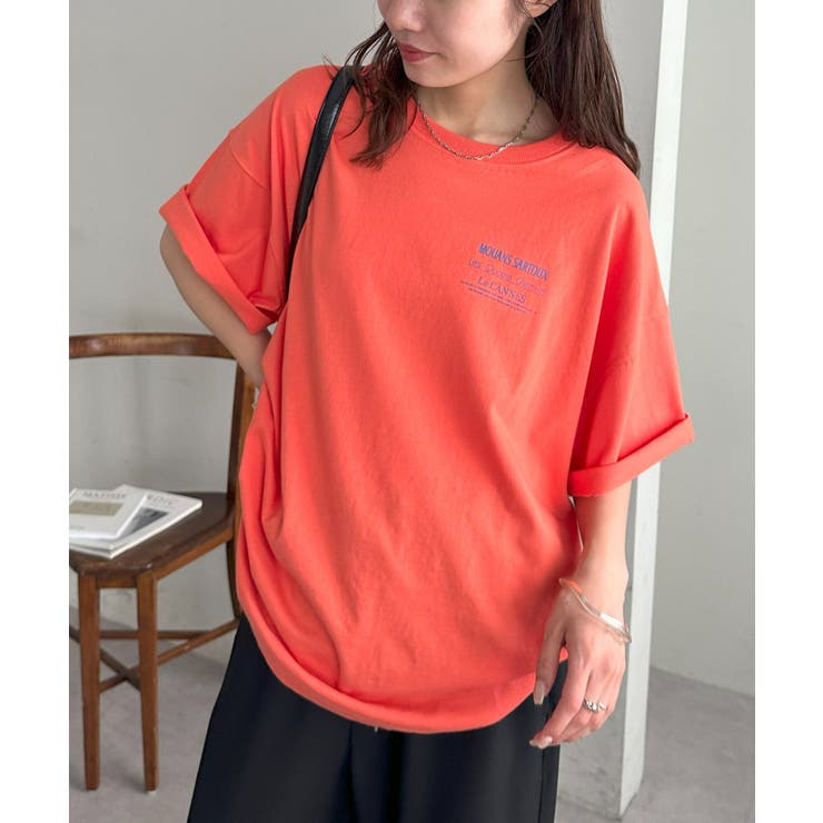 【Discoat】ミックスフォントバックグラフィックT | PAL GROUP OUTLET | 詳細画像12 