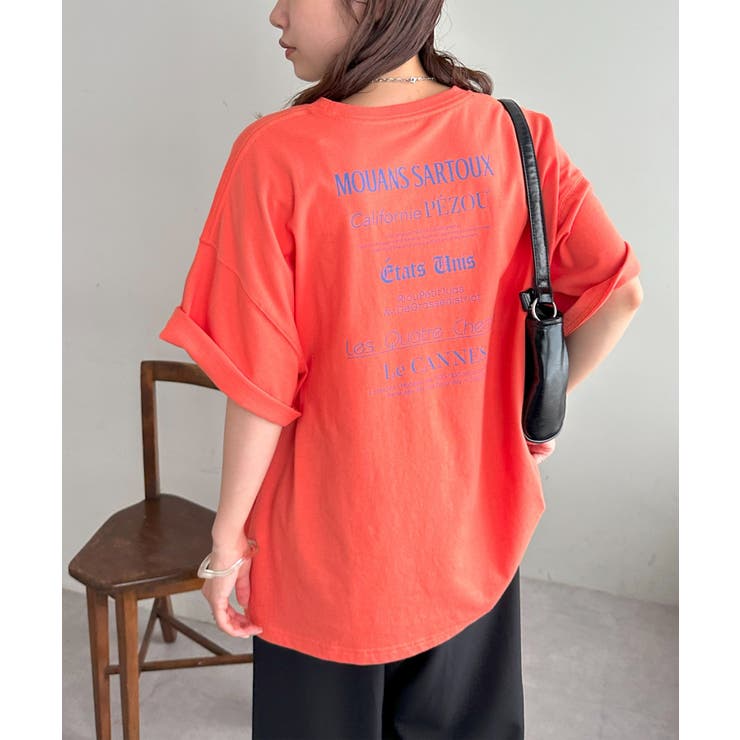 【Discoat】ミックスフォントバックグラフィックT | PAL GROUP OUTLET | 詳細画像14 