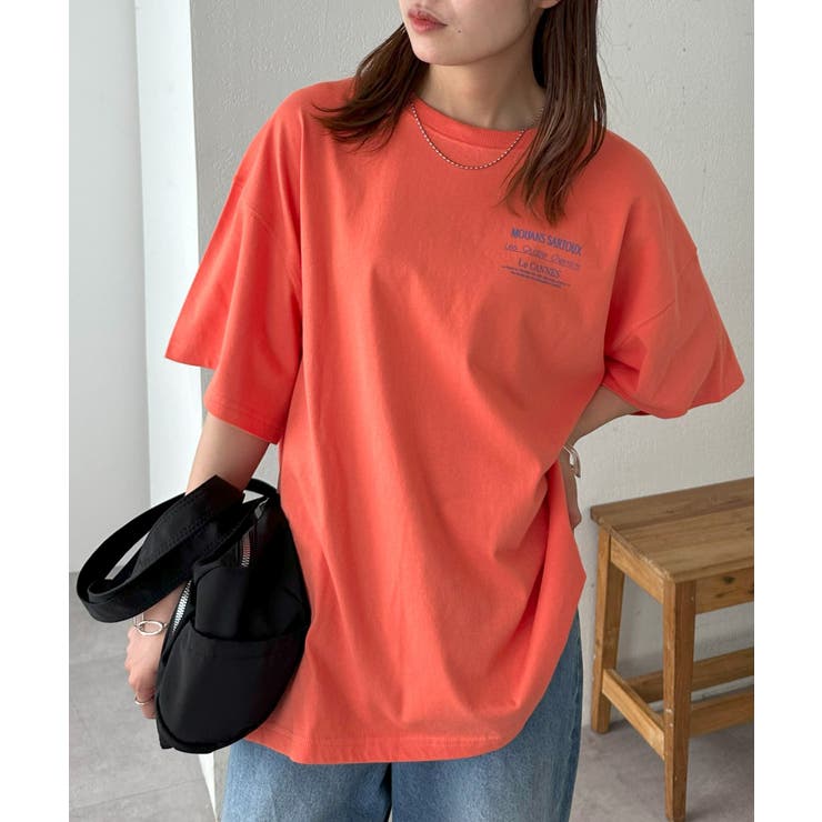 【Discoat】ミックスフォントバックグラフィックT | PAL GROUP OUTLET | 詳細画像7 