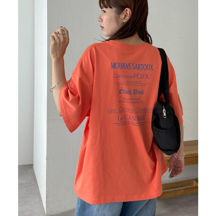 【Discoat】ミックスフォントバックグラフィックT | PAL GROUP OUTLET | 詳細画像9 