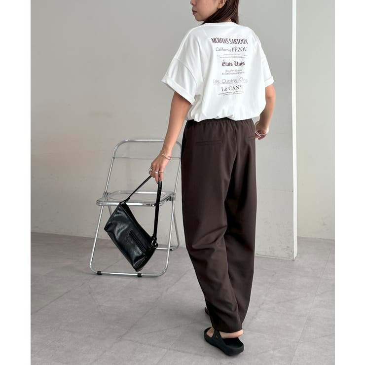 【Discoat】ミックスフォントバックグラフィックT | PAL GROUP OUTLET | 詳細画像34 