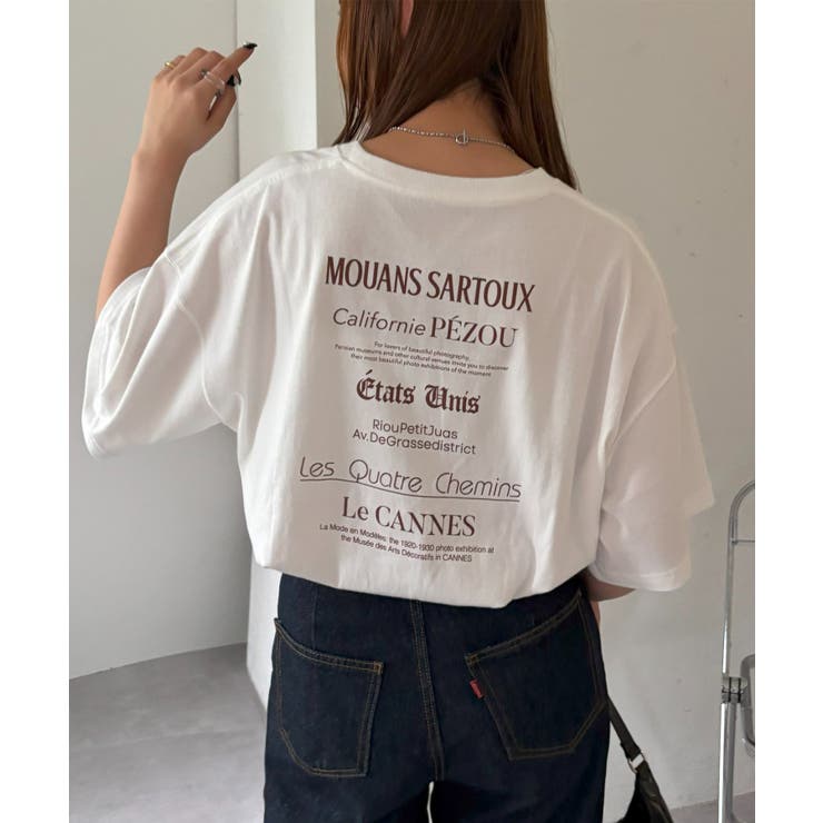 【Discoat】ミックスフォントバックグラフィックT | PAL GROUP OUTLET | 詳細画像35 