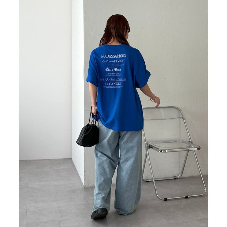 【Discoat】ミックスフォントバックグラフィックT | PAL GROUP OUTLET | 詳細画像48 