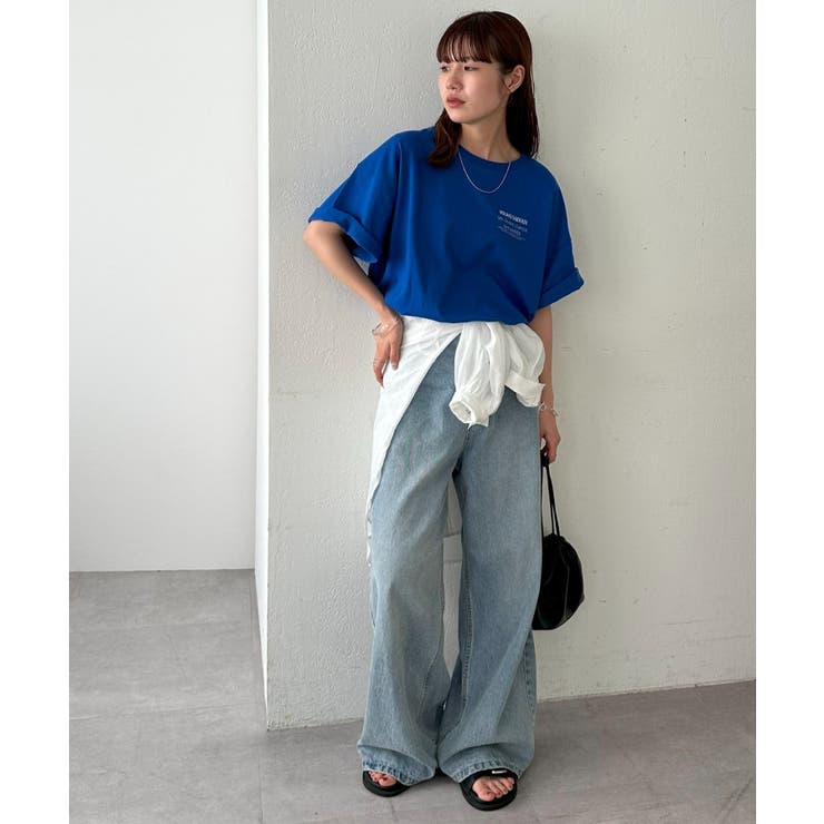 【Discoat】ミックスフォントバックグラフィックT | PAL GROUP OUTLET | 詳細画像50 