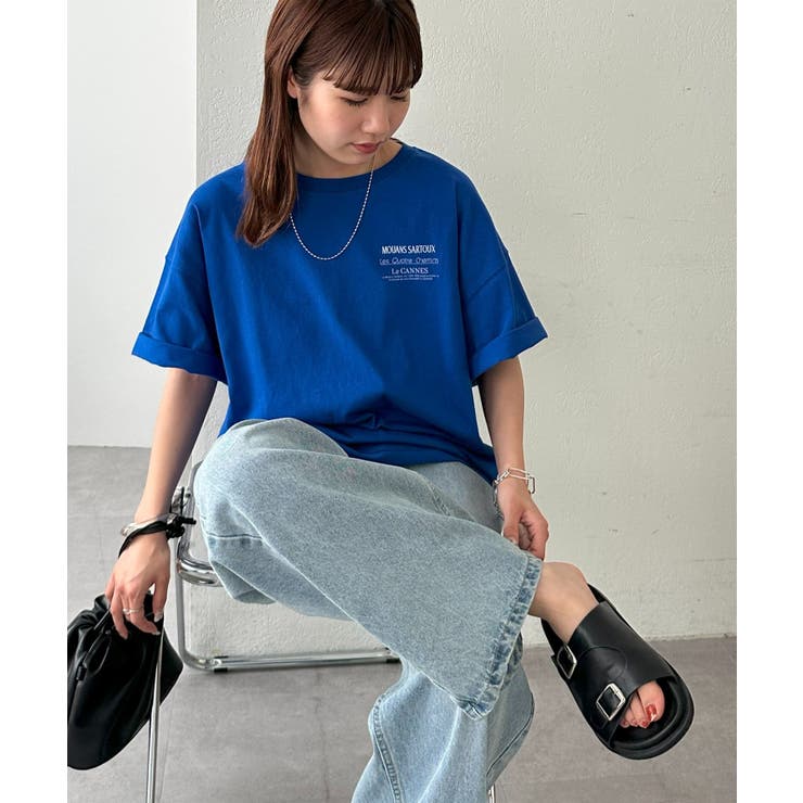 【Discoat】ミックスフォントバックグラフィックT | PAL GROUP OUTLET | 詳細画像43 