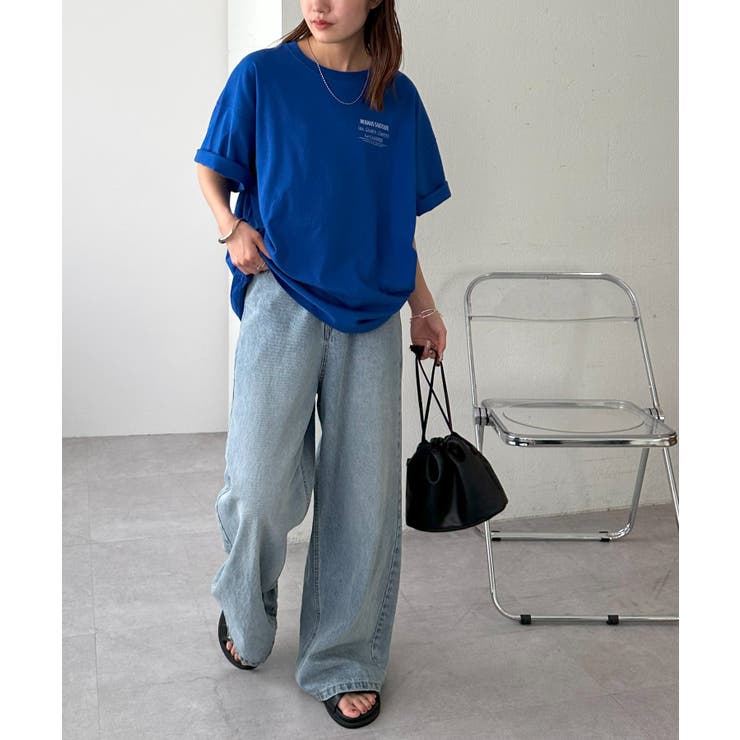 【Discoat】ミックスフォントバックグラフィックT | PAL GROUP OUTLET | 詳細画像45 