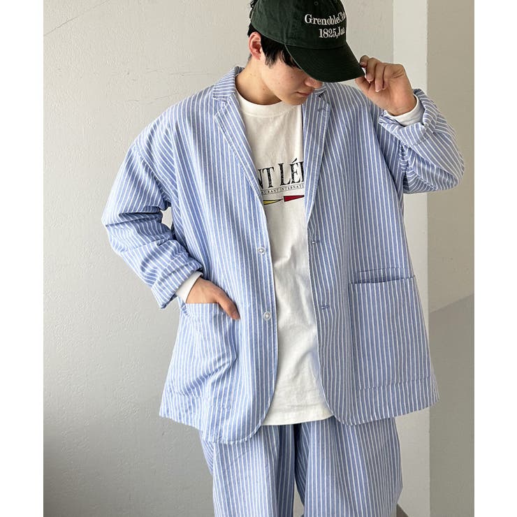 サックスブルー | 【Discoat】バイオオックスルーズジャケット | PAL GROUP OUTLET