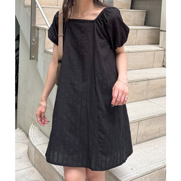 【Discoat】【umm】ドビードット半袖ミニワンピース | PAL GROUP OUTLET | 詳細画像18 