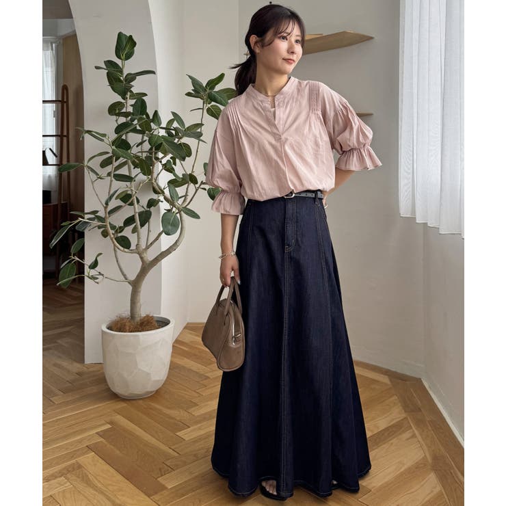 【Discoat】ピンタックスキッパーブラウス | PAL GROUP OUTLET | 詳細画像29 