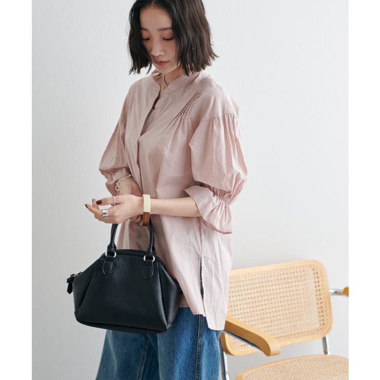 【Discoat】ピンタックスキッパーブラウス | PAL GROUP OUTLET | 詳細画像19 