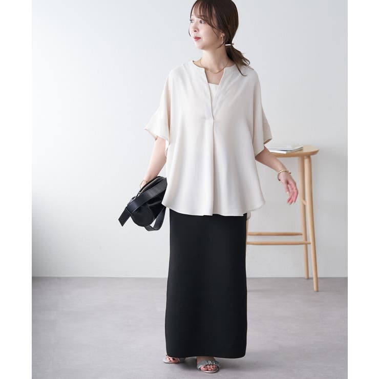 【Discoat】キレイメスキッパーブラウス | PAL GROUP OUTLET | 詳細画像12 