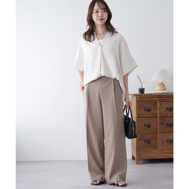 【Discoat】キレイメスキッパーブラウス | PAL GROUP OUTLET | 詳細画像8 