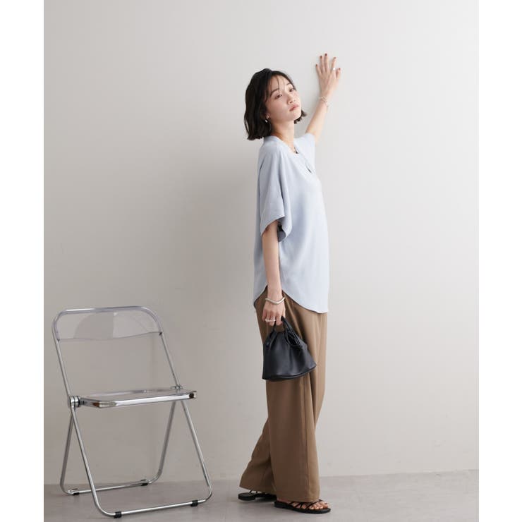 【Discoat】キレイメスキッパーブラウス | PAL GROUP OUTLET | 詳細画像24 