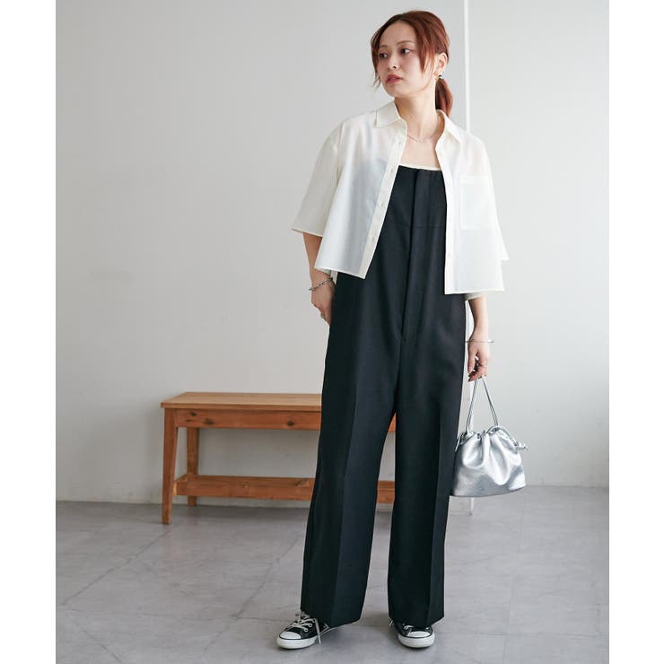 【Discoat】シアー半袖クロップドシャツ | PAL GROUP OUTLET | 詳細画像10 