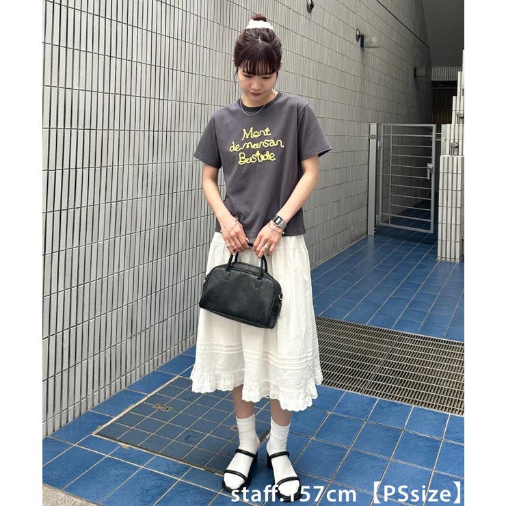 【Discoat】【umm】ピンタックレースフレアスカート | PAL GROUP OUTLET | 詳細画像15 