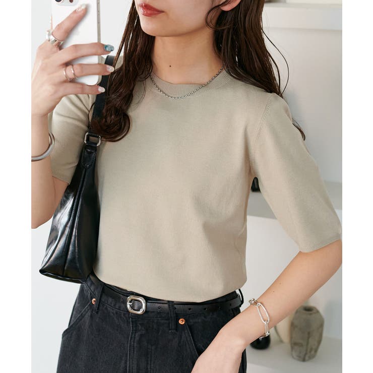 【Discoat】サラモチ半袖プルオーバー | PAL GROUP OUTLET | 詳細画像2 