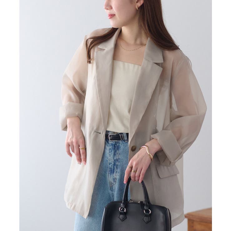 【Discoat】オシャ見えテーラードジャケット | PAL GROUP OUTLET | 詳細画像1 