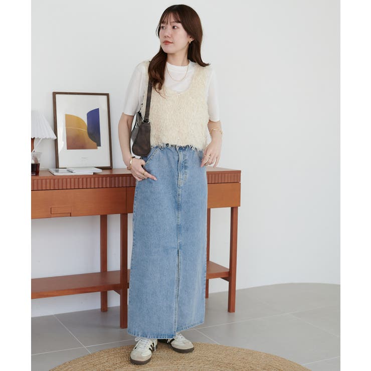 【Discoat】ミニブークレ肩ギャザー半袖プルオーバー | PAL GROUP OUTLET | 詳細画像8 