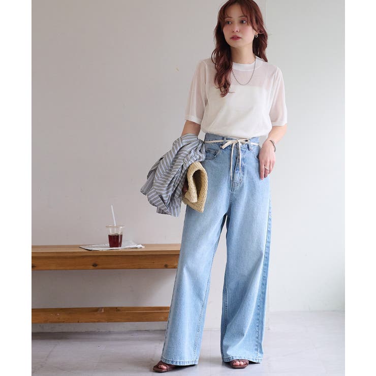 【Discoat】シアー半袖プルオーバー | PAL GROUP OUTLET | 詳細画像6 