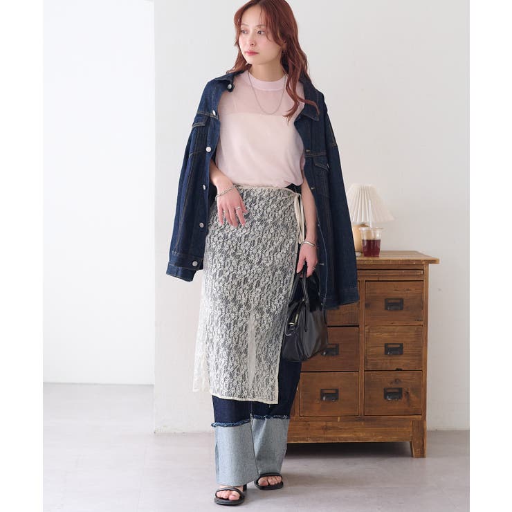 【Discoat】シアー半袖プルオーバー | PAL GROUP OUTLET | 詳細画像21 