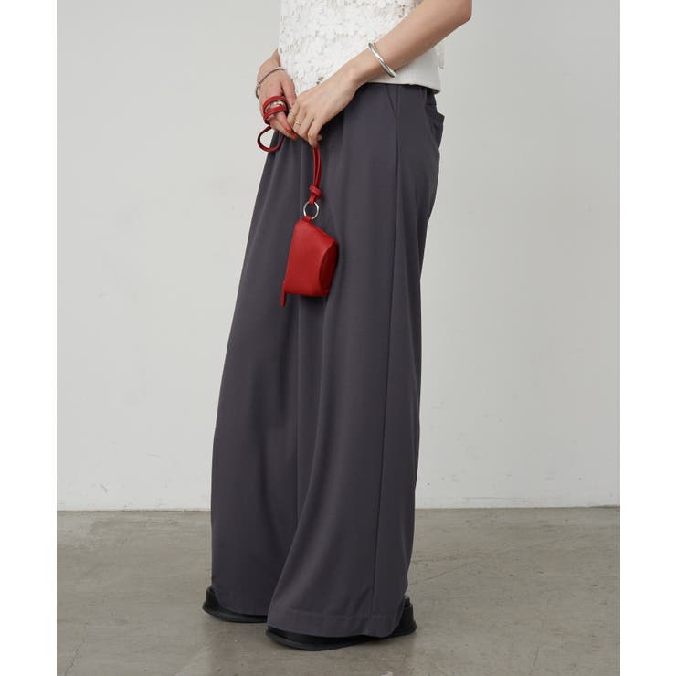 【SHENERY】ハイウエストタックワイドパンツ | PAL GROUP OUTLET | 詳細画像12 