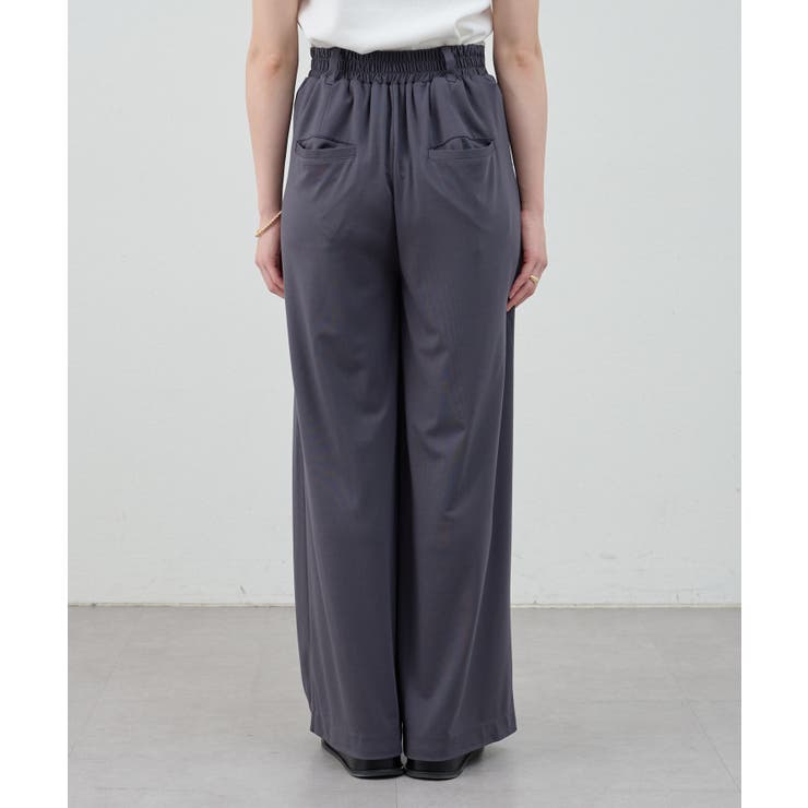 【SHENERY】ハイウエストタックワイドパンツ | PAL GROUP OUTLET | 詳細画像20 